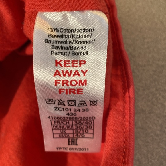 Atlas for Women - Coral Safari jacket. Size 4-6 - Picture 4 of 10